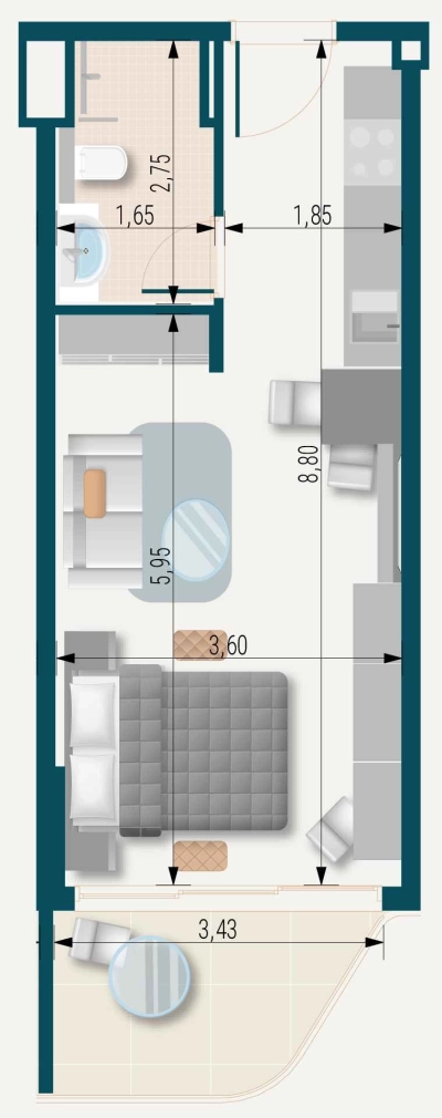 Segrex Development - Vitality Residence - Apartment