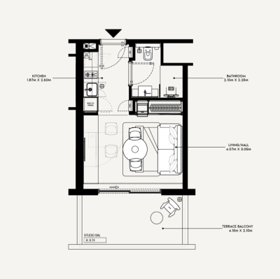 Azizi - Azizi Jewel - Apartment