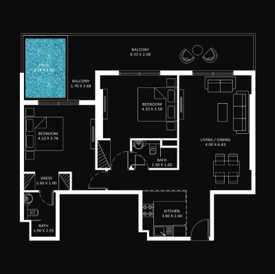 Danube - Diamondz - Apartment