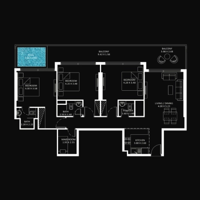 Danube - Diamondz - Apartment