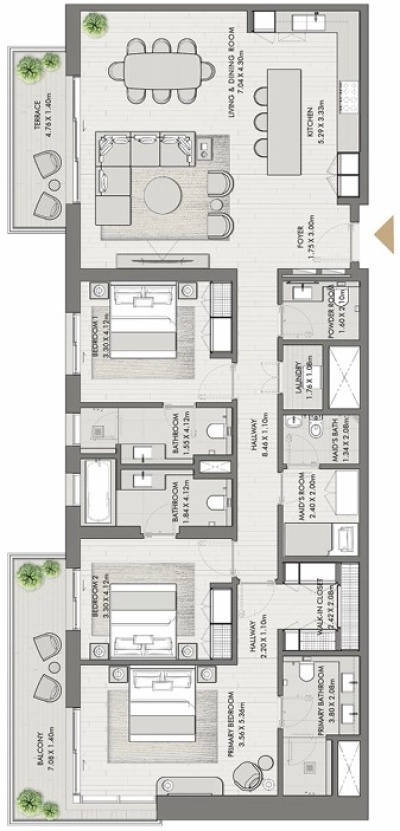 Meraas - Riwa - Apartment