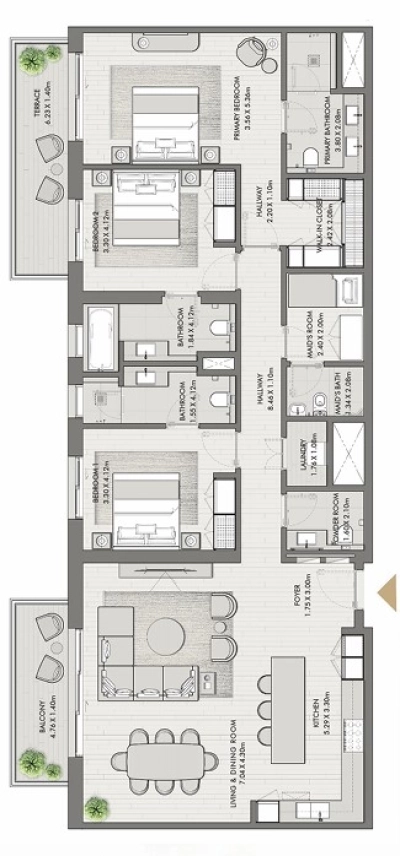 Meraas - Riwa - Apartment