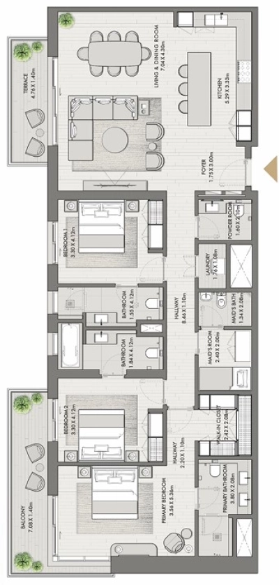 Meraas - Riwa - Apartment