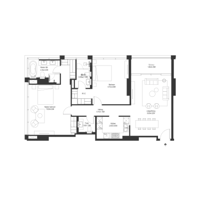 SAAS - Reem Nine - Apartment