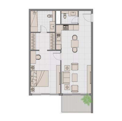 Al Hamra - Al Hamra Waterfront - Apartment