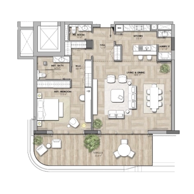 Imkan - Sha Residence Emirates - Apartment