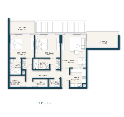 AQASA Developers - Enqlave by Aqasa - Apartment