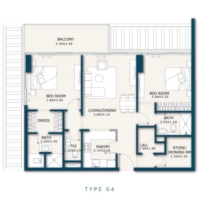 AQASA Developers - Enqlave by Aqasa - Apartment