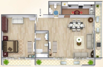 UniEstate Properties - Uniestate Millennium Tower - Apartment