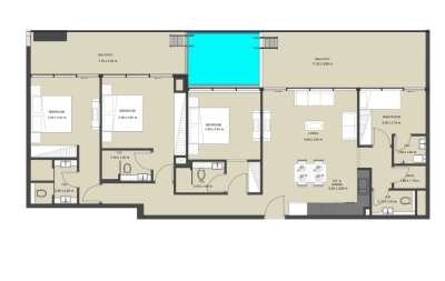 Lucky Aeon - Lucky Oasis Residences - Apartment