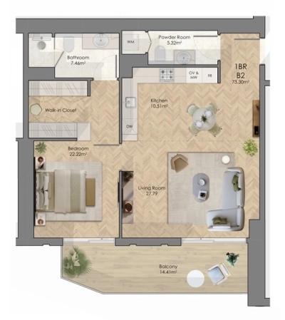 Qube Development - Midora Residences - Apartment