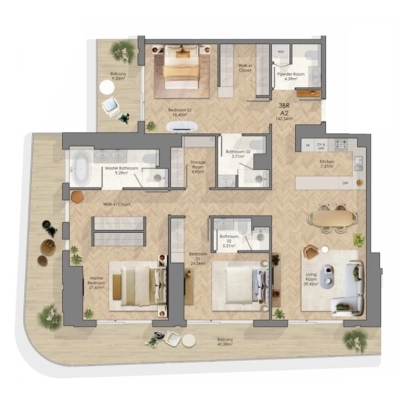 Qube Development - Midora Residences - Apartment