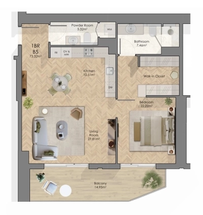 Qube Development - Midora Residences - Apartment