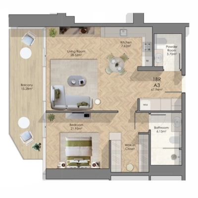 Qube Development - Midora Residences - Apartment