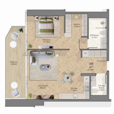 Qube Development - Midora Residences - Apartment