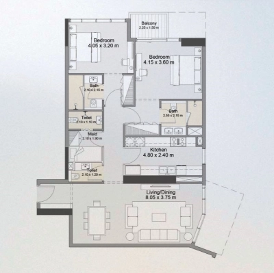 Evolutions - Azura Residences by IGO - Apartment