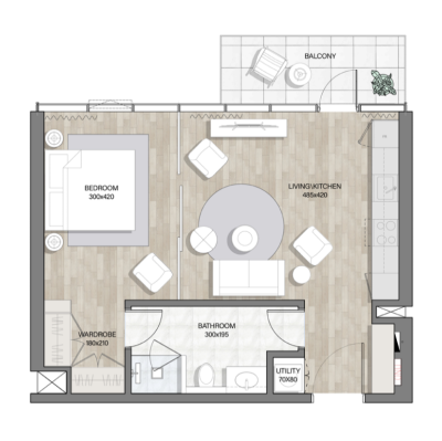 RAK Properties - Edge Raha Island - Apartment