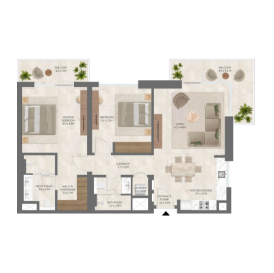 Emaar - Palace Residences Dubai Hills Estate - Apartment