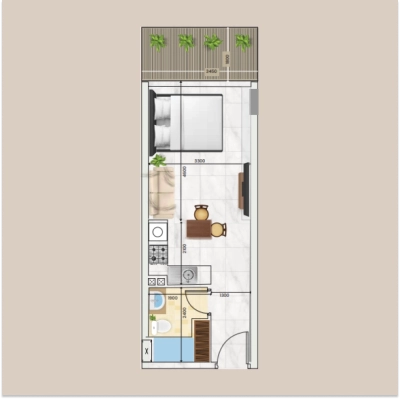Mirfa IBC Developers - Ashton Park Residences - Apartment
