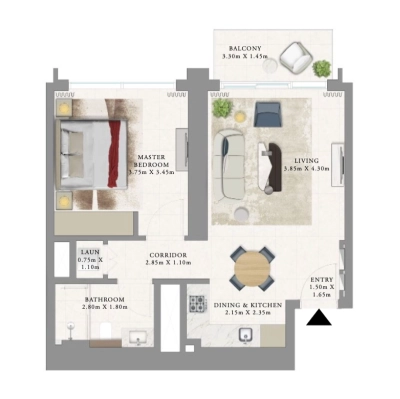 Emaar - Arlo - Apartment