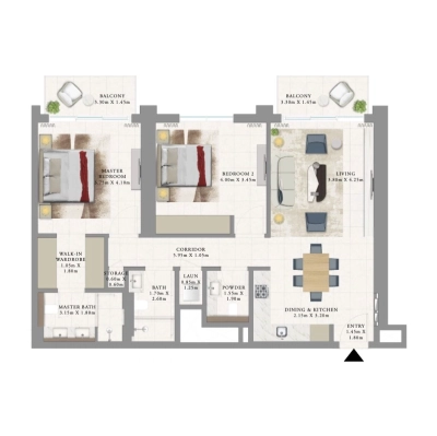 Emaar - Arlo - Apartment