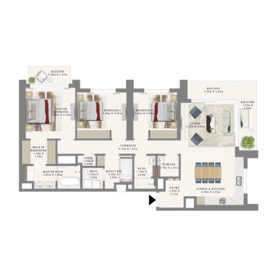 Emaar - Arlo - Apartment