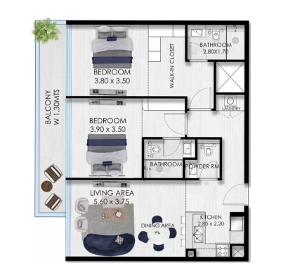 Axiom Prime Real Estate - Milestone Residences - Apartment