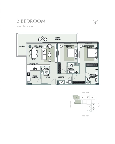 The Devmark Group - The Berkeley Residences - Apartment