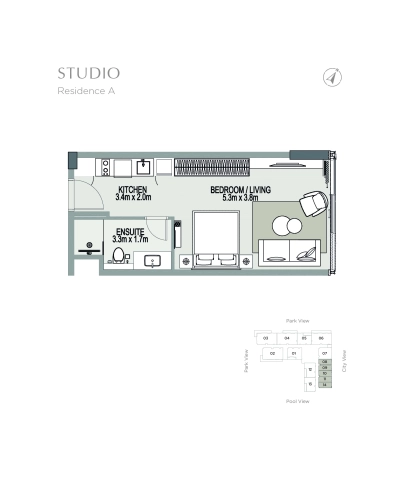 The Devmark Group - The Berkeley Residences - Apartment