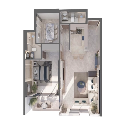 Ahmadyar Real Estate Development - Palatium Residence - Apartment