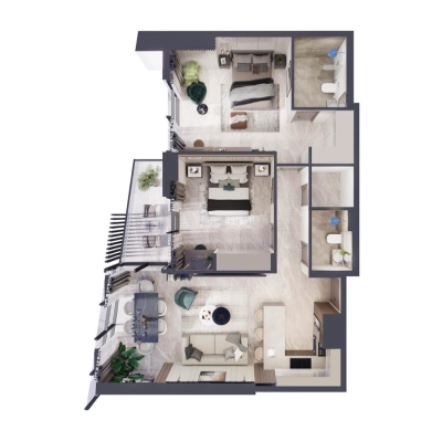 Ahmadyar Real Estate Development - Palatium Residence - Apartment