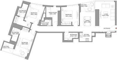 Sobha - Skyscape Aura - Apartment