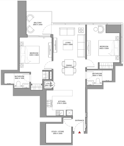 Sobha - Skyscape Aura - Apartment
