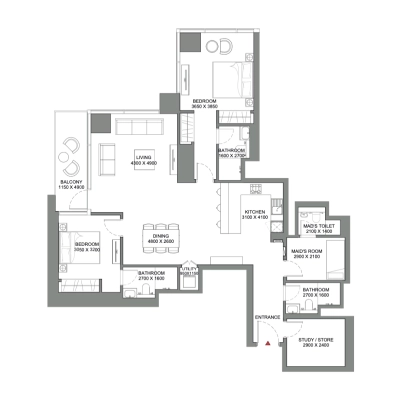 Sobha - Skyscape Altius - Apartment