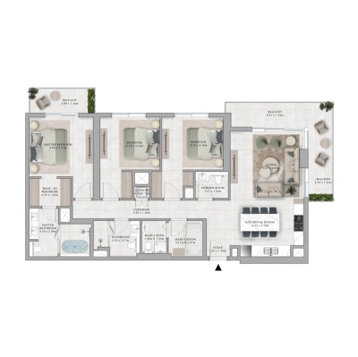 Emaar - Club Place - Apartment