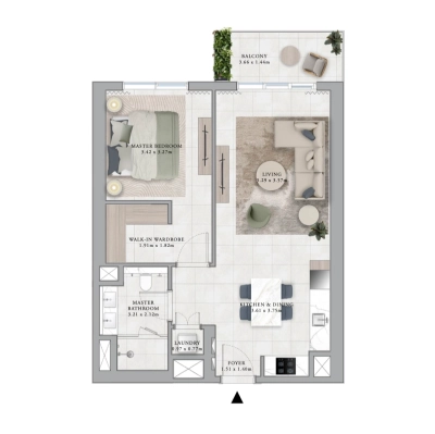 Emaar - Club Place - Apartment