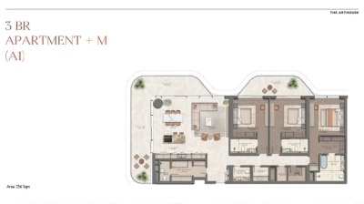 Aldar Properties - The Arthouse  - Apartment