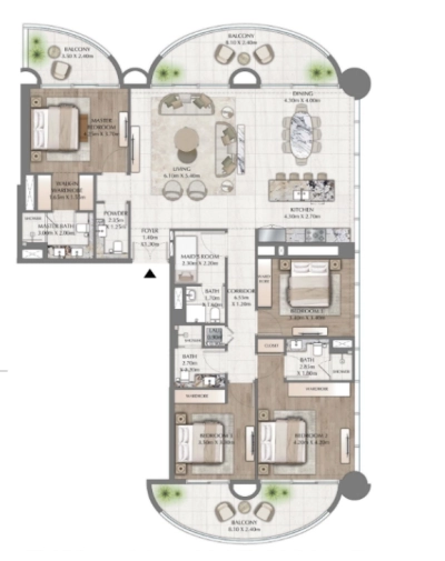 OBG - One Residence by Ginco Properties - Apartment