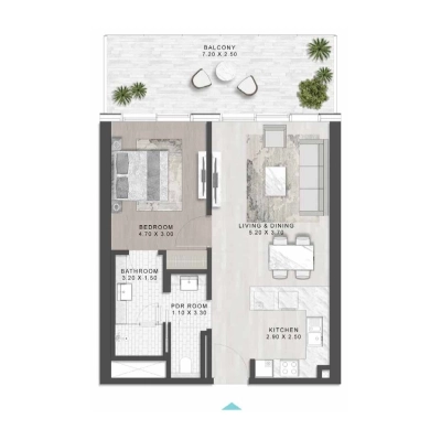 Damac - Shoreline - Apartment