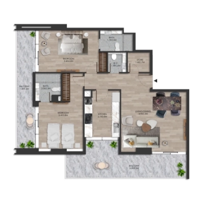 Vision Development - Platinum By Vision - Apartment