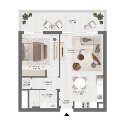 Emaar - Golf Point - Apartment