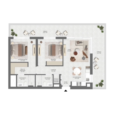 Emaar - Golf Point - Apartment