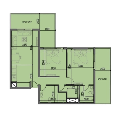 Dugasta - Al Haseen Residences 3 - Apartment