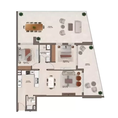 Arabian Gulf Developer - Ghaff Land Residence - Apartment