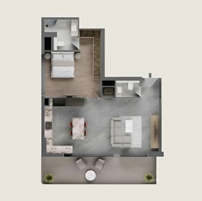 Galaxy Realty - Jardin Astral - Apartment
