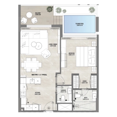Rabdan Developments - Gharbi 1 Residences - Apartment