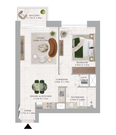 Emaar - Address Residences DubaI Creek Harbour - Apartment