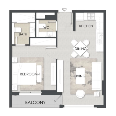 Amaya Properties - Alba Residence - Apartment