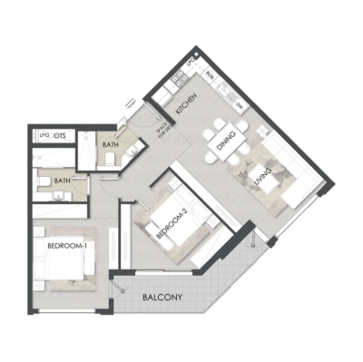 Amaya Properties - Alba Residence - Apartment