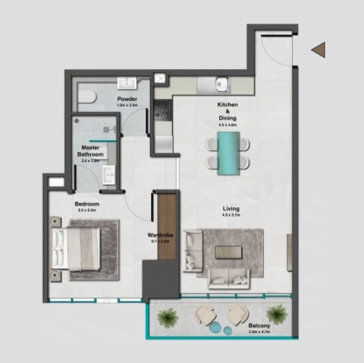 HRE Development - Sky Hills Residence 2 - Apartment